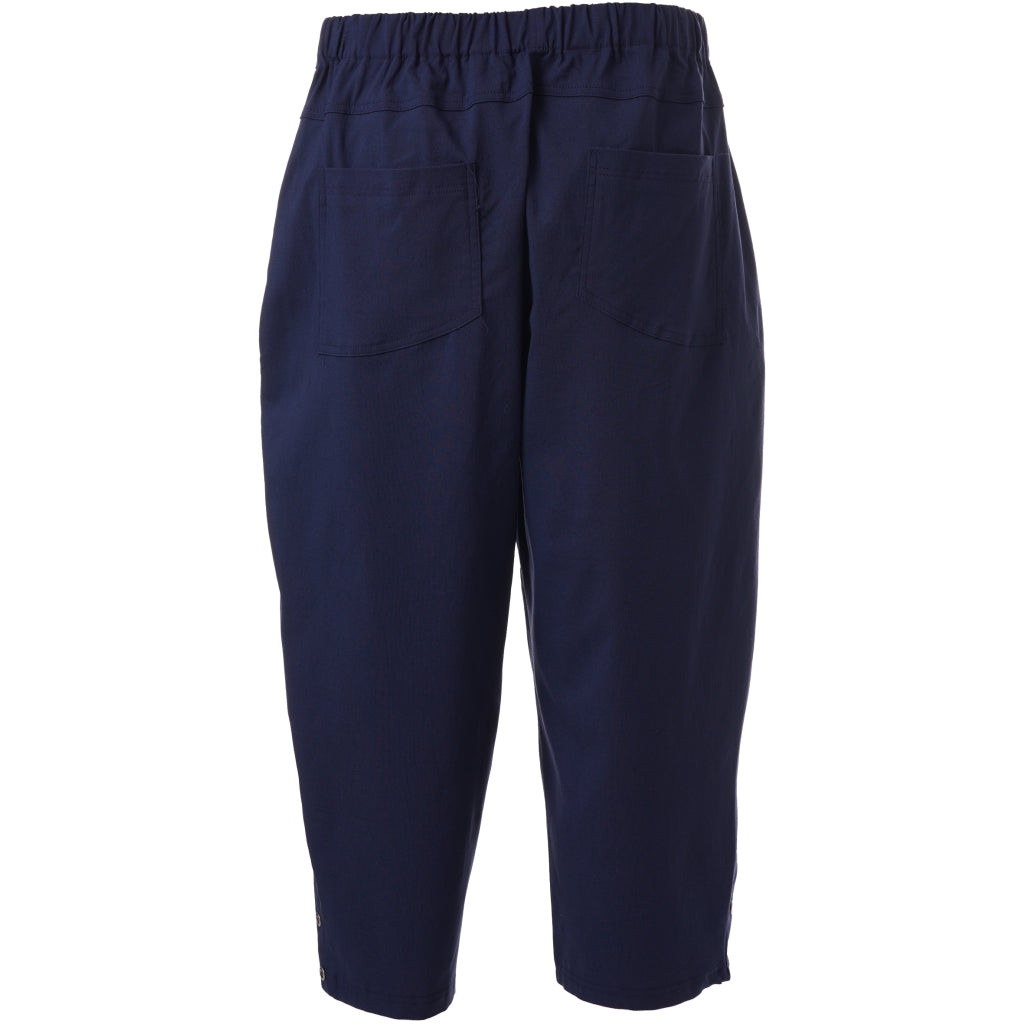 Gozzip Woman Clara Loose capri pants - FLERE FARVER Loose Pant 70 Navy
