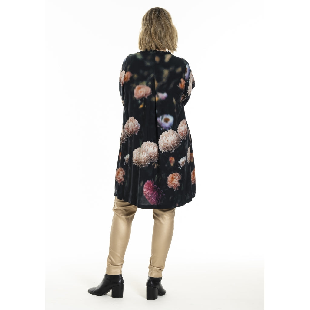 Gozzip Woman GAbigail Tunic Tunic Peony print