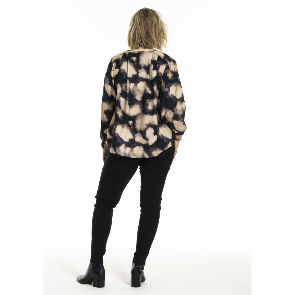 Gozzip Woman GAnnika Blouse Blouse Black cloud