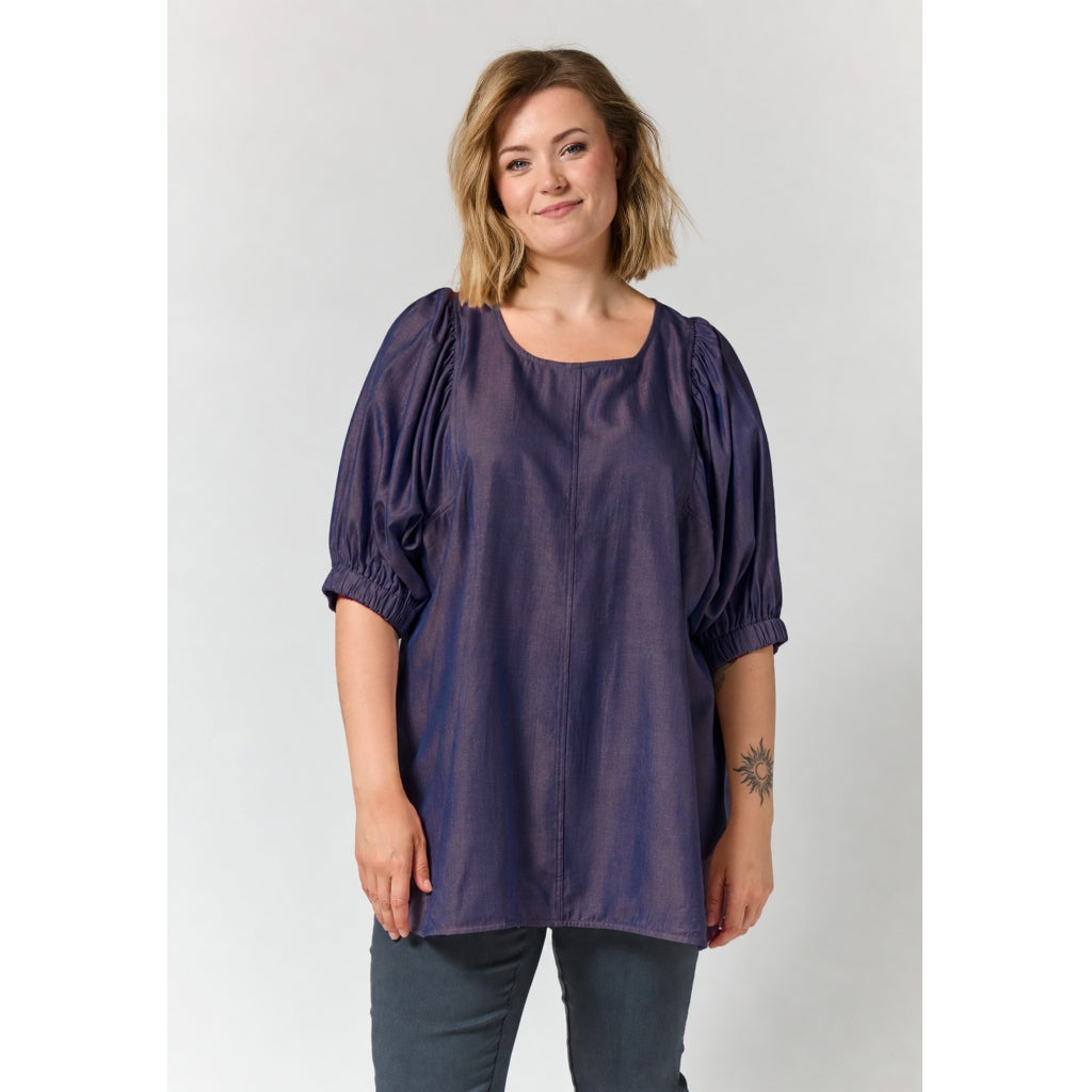 Gozzip Woman GAster Blouse Blouse Purple