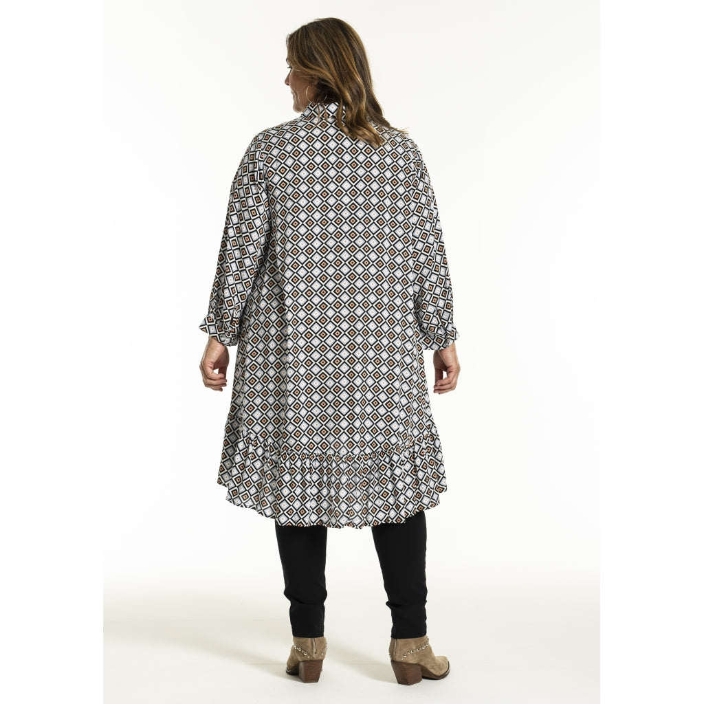 Gozzip Woman GEdith Shirt tunic Shirt Tunic Square print