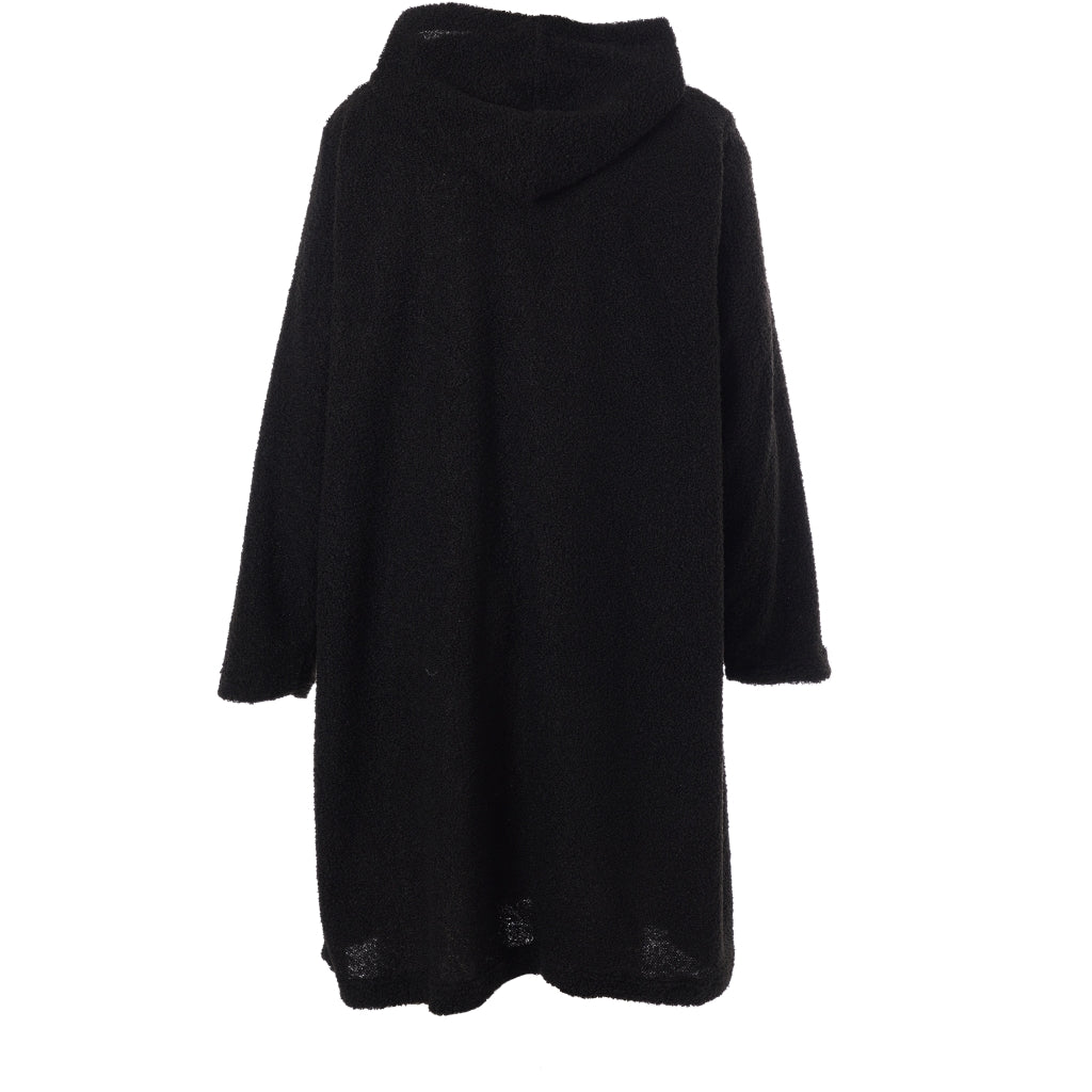 Gozzip Woman GGenia Hooded Cardigan Hooded Black