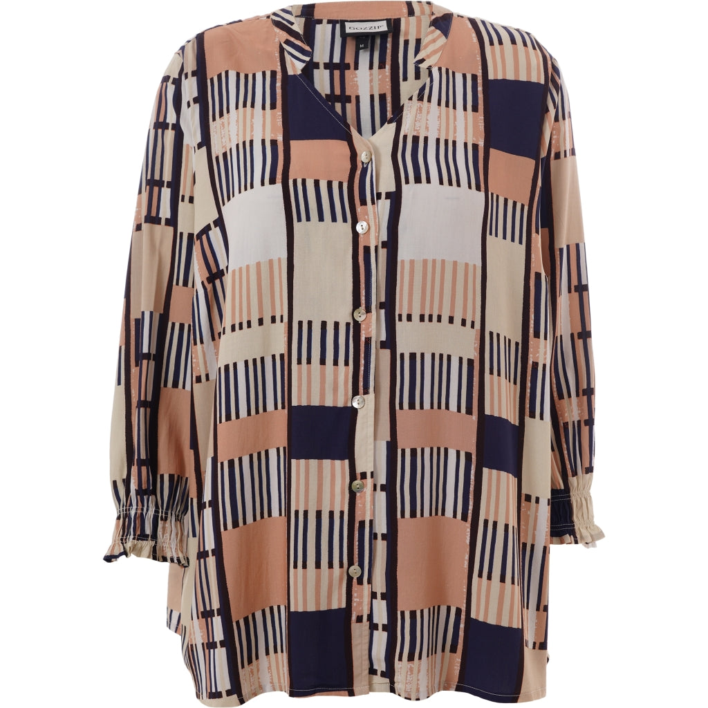 Gozzip Woman GGhita Blouse Blouse Blue-melon
