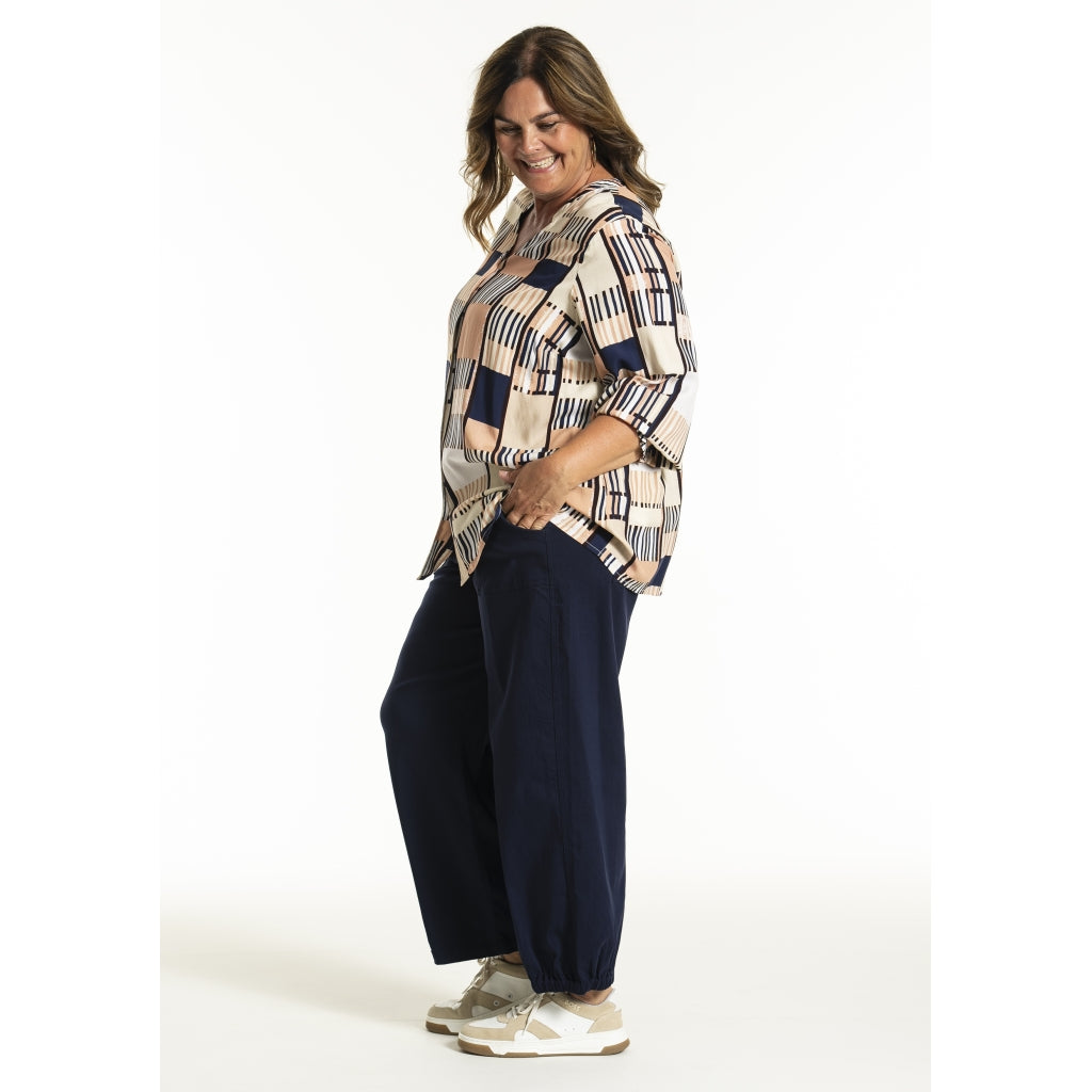 Gozzip Woman GGhita Blouse Blouse Blue-melon