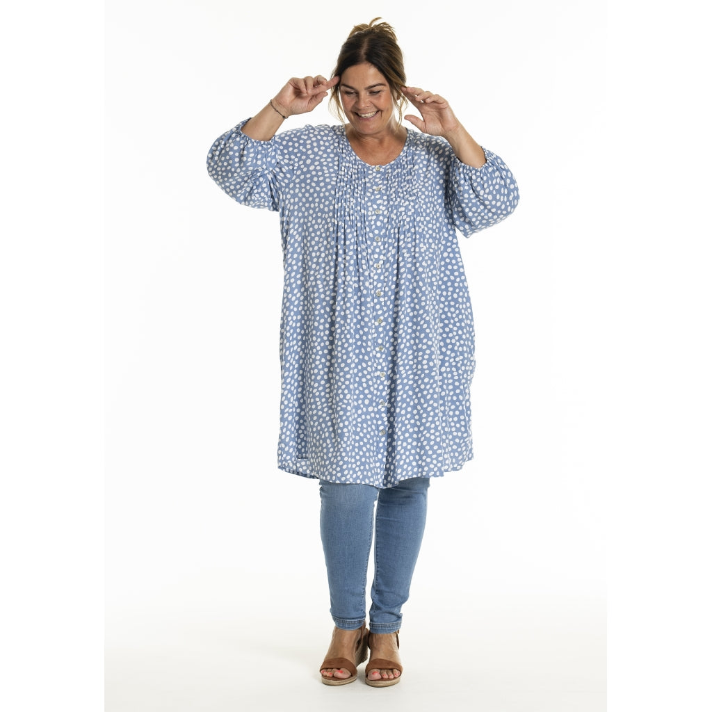 Gozzip Woman GJohanne Shirt Tunic Shirt Tunic Blue haze