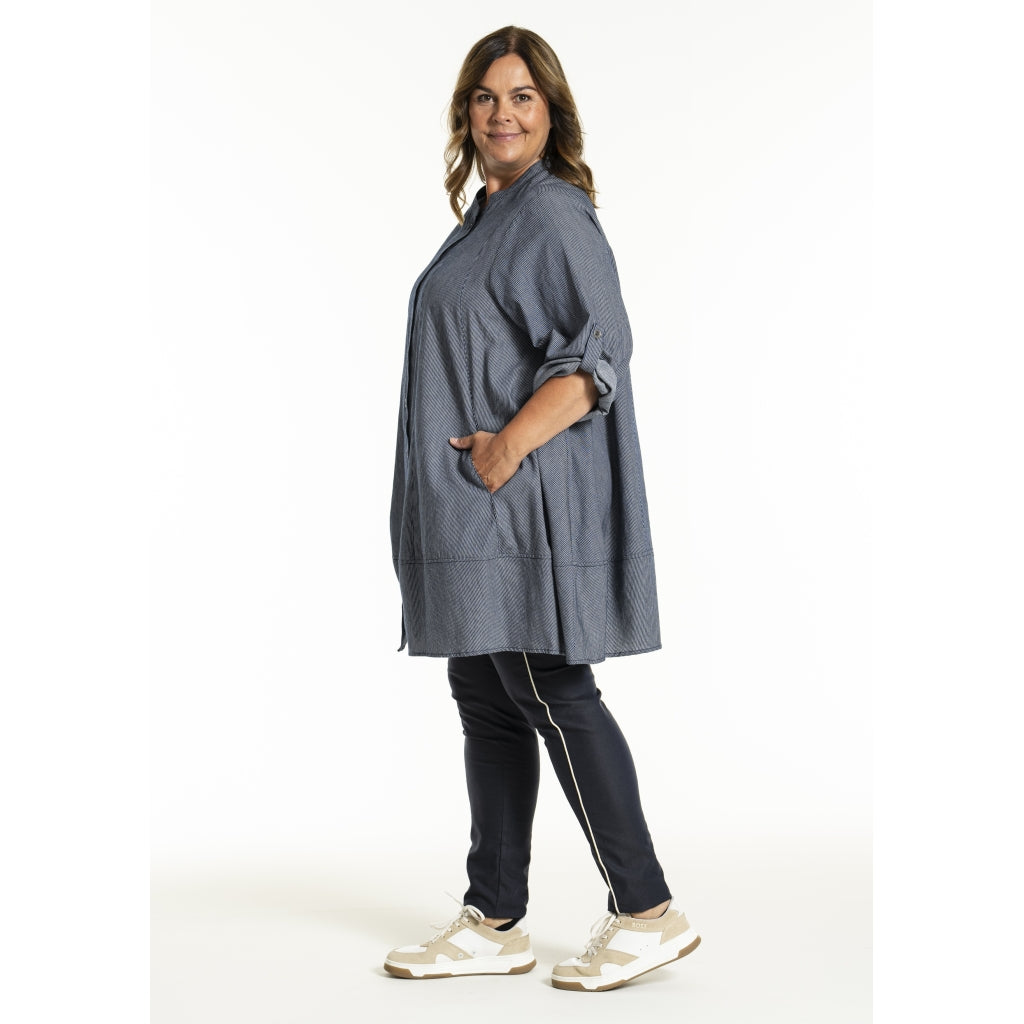 Gozzip Woman GJytta Tunic Tunic Denim Blue