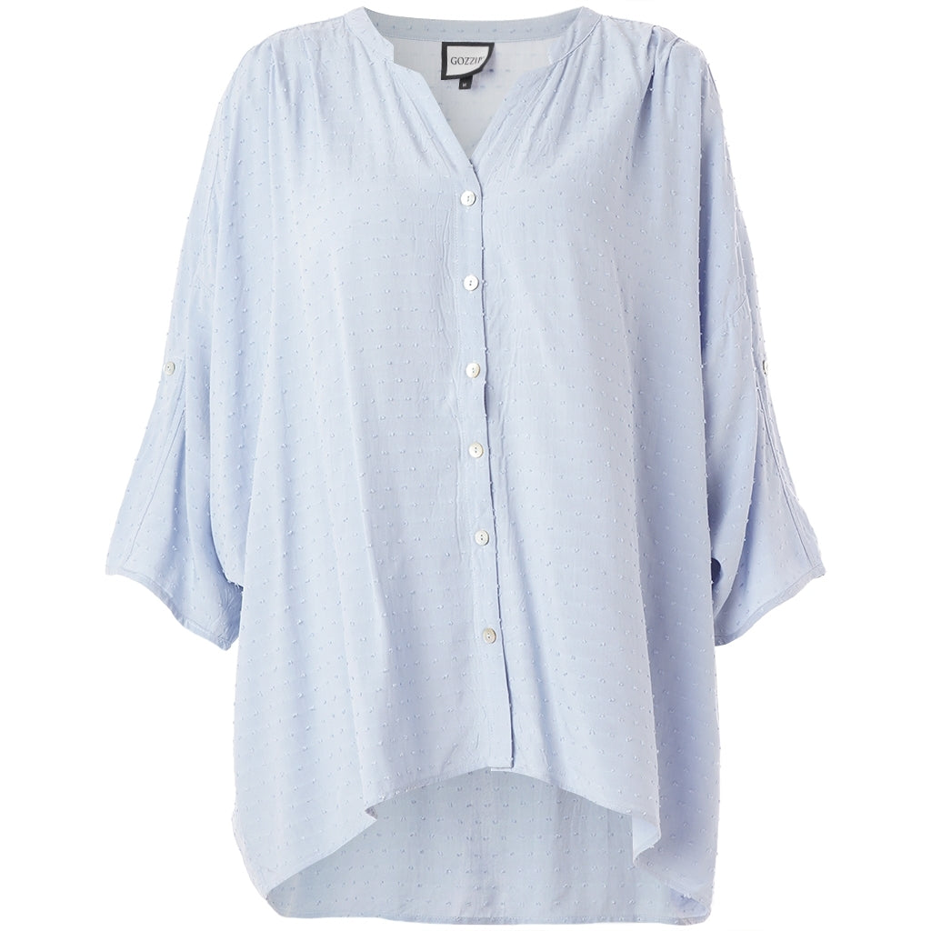 Gozzip Woman GKata Oversized Shirt Oversize shirt light Blue