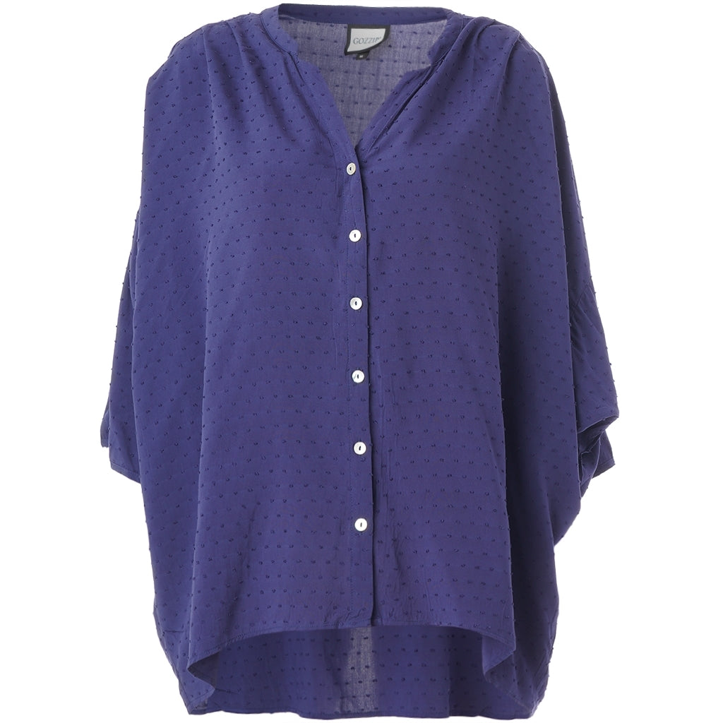 Gozzip Woman GKata Oversized Shirt Oversize shirt Navy
