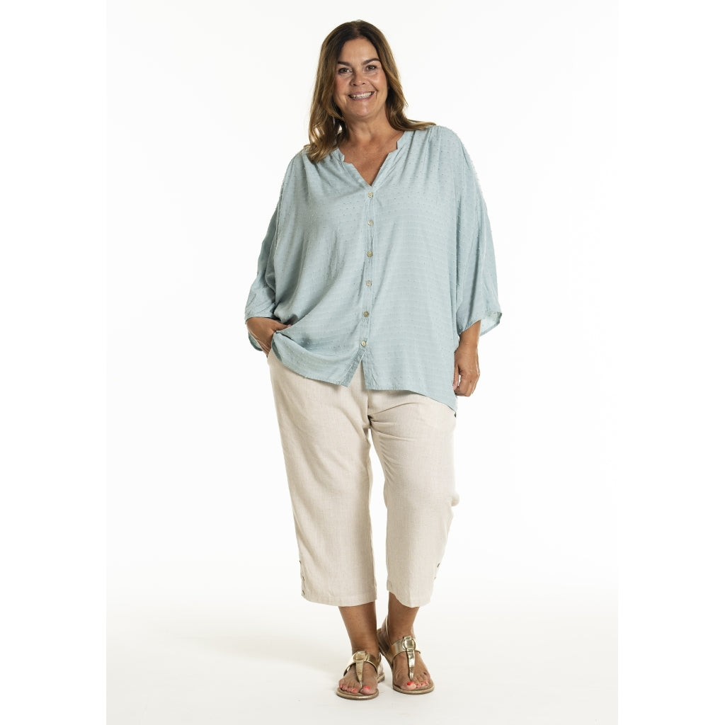 Gozzip Woman GKata Oversized Shirt Oversize shirt Light Green