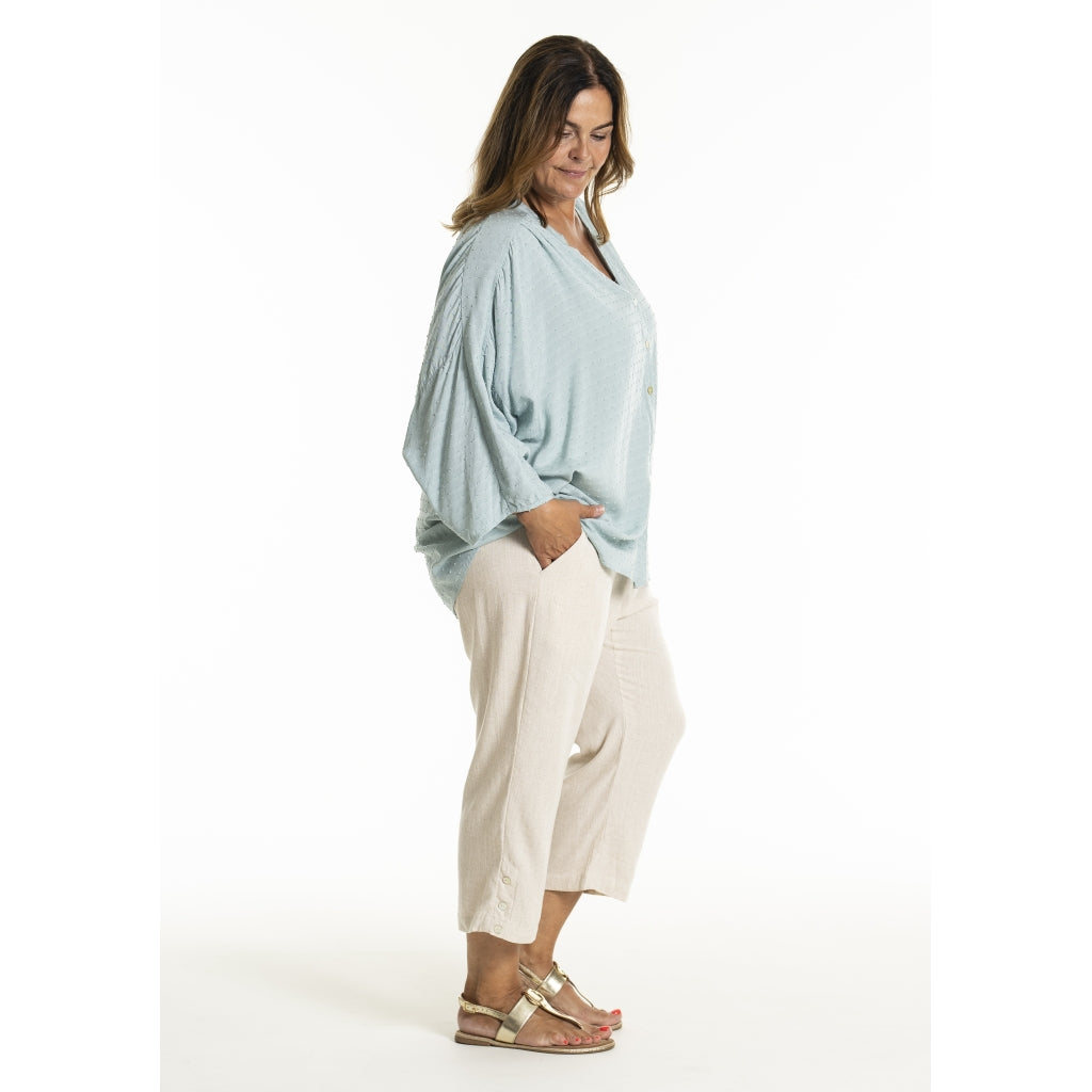 Gozzip Woman GKata Oversized Shirt Oversize shirt Light Green
