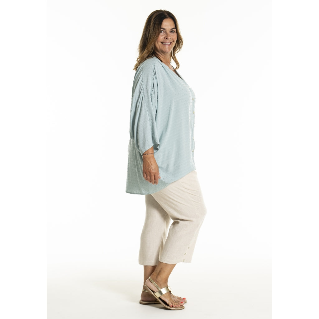 Gozzip Woman GKata Oversized Shirt Oversize shirt Light Green