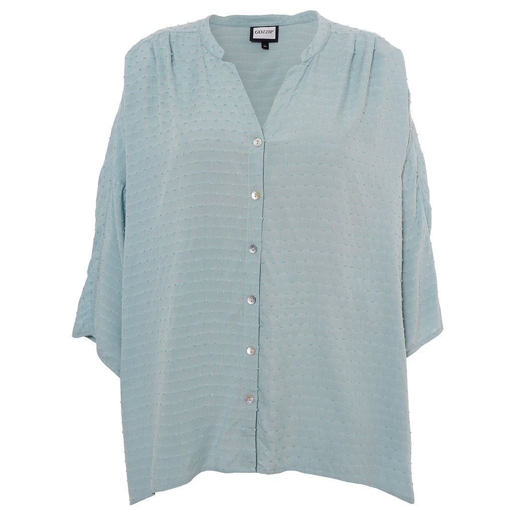 Gozzip Woman GKata Oversized Shirt Oversize shirt Light Green