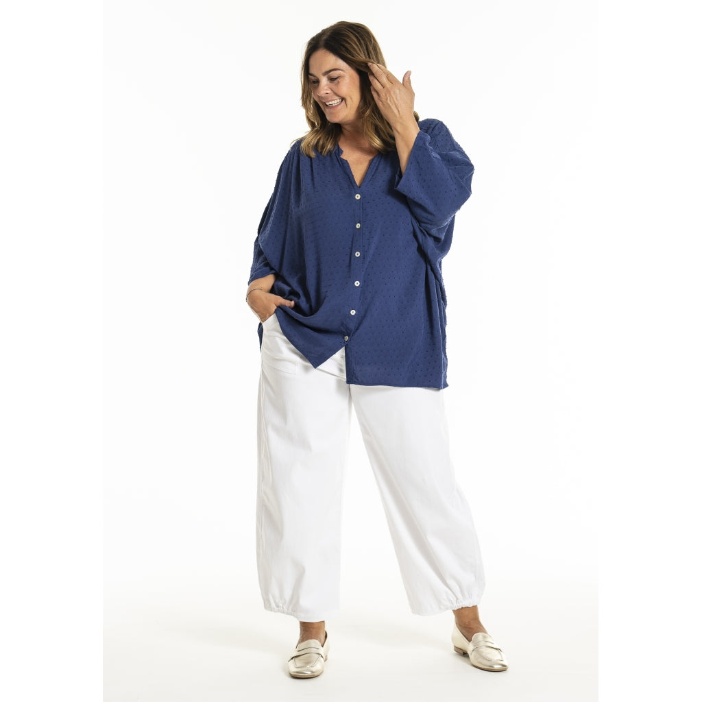 Gozzip Woman GKata Oversized Shirt Oversize shirt Navy