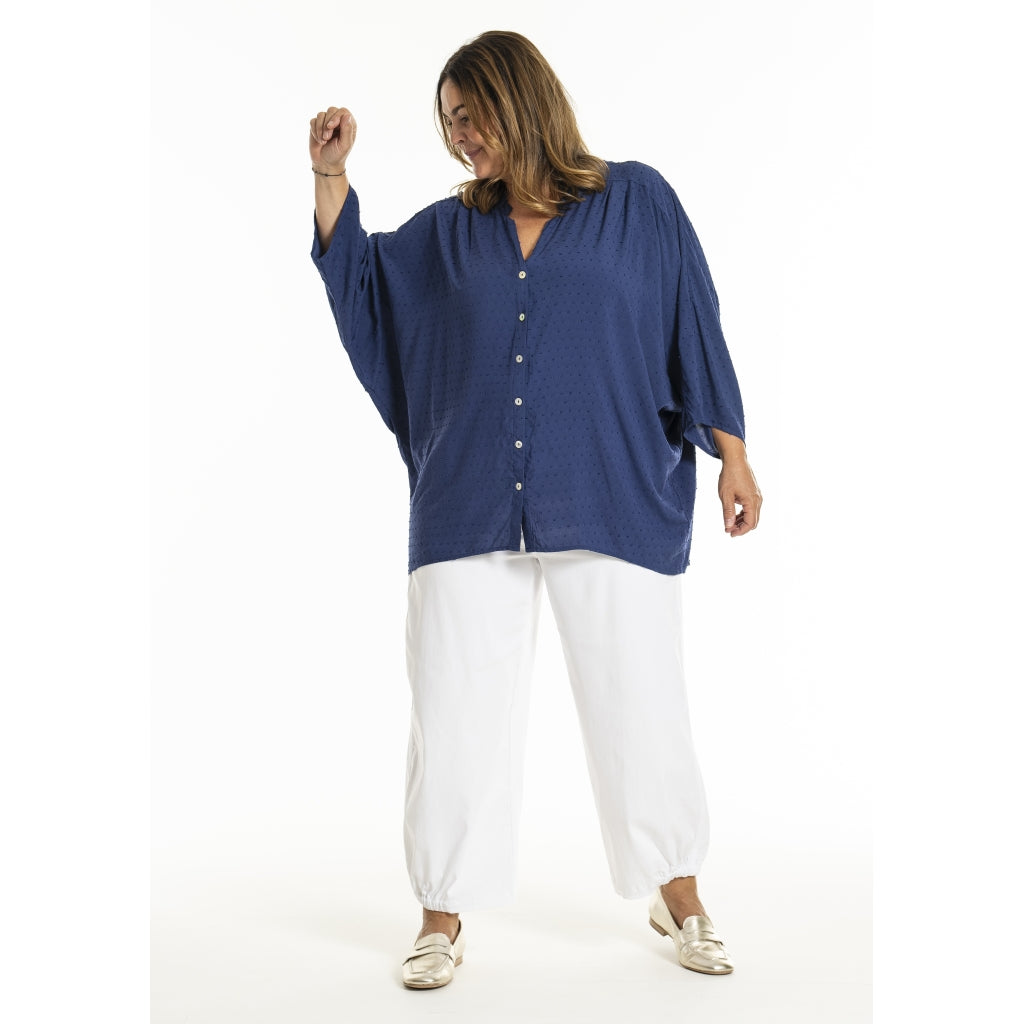 Gozzip Woman GKata Oversized Shirt Oversize shirt Navy