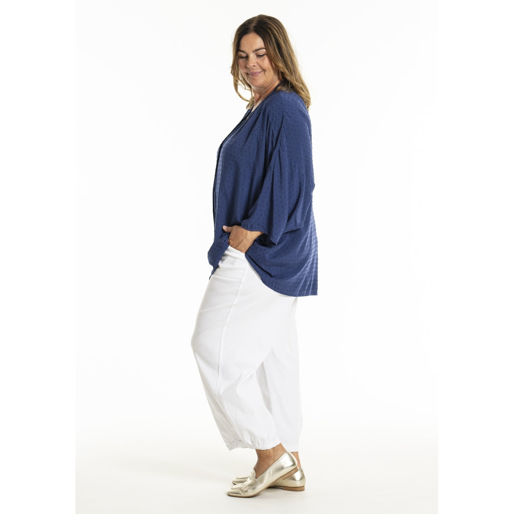 Gozzip Woman GKata Oversized Shirt Oversize shirt Navy