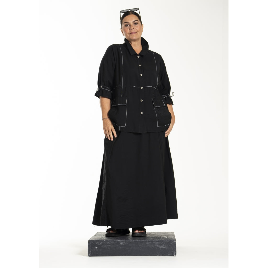 Gozzip Woman GLizzy Shirt jacket Shirt Jacket Black