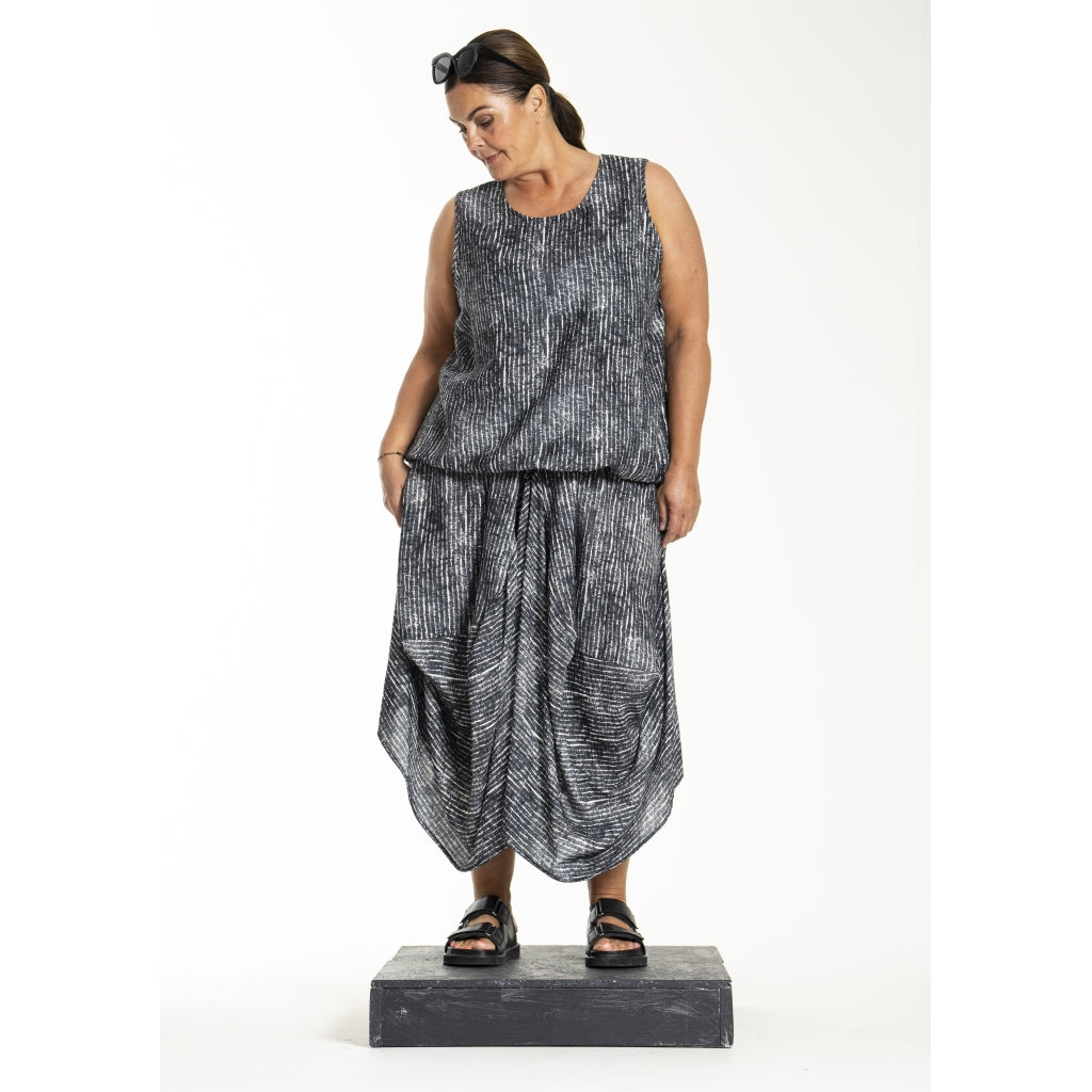 Gozzip Woman GLoa skirt Skirt Black/White