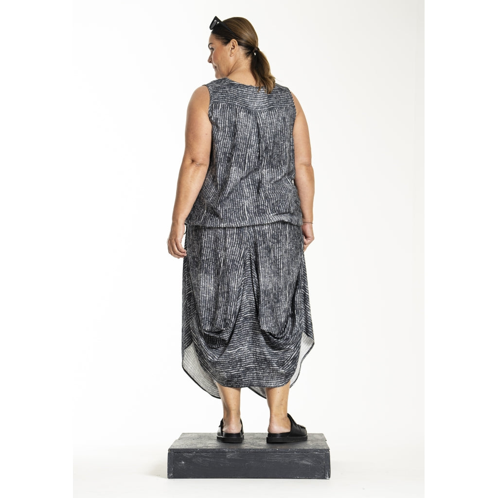 Gozzip Woman GLoa skirt Skirt Black/White