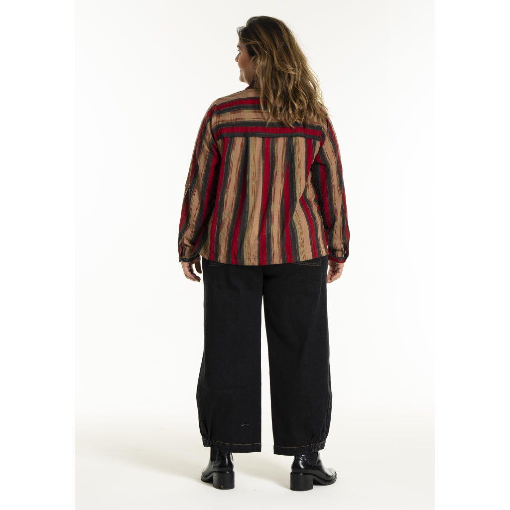 Gozzip Woman GMadison Shirt Shirt Multi colour stripes