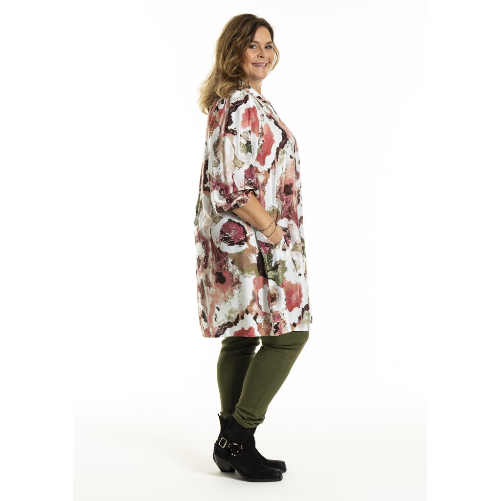 Gozzip Woman GMelissa Tunic Tunic Rose Print