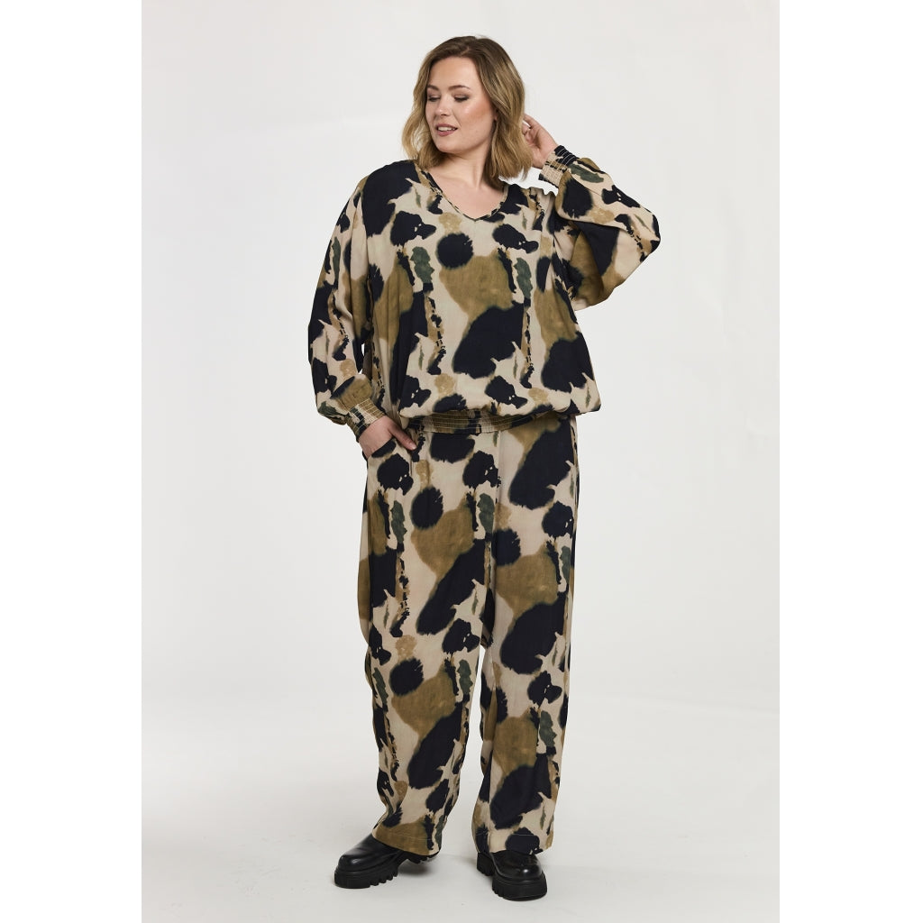 Gozzip Woman GMirabelle Blouse Blouse Beige/Black