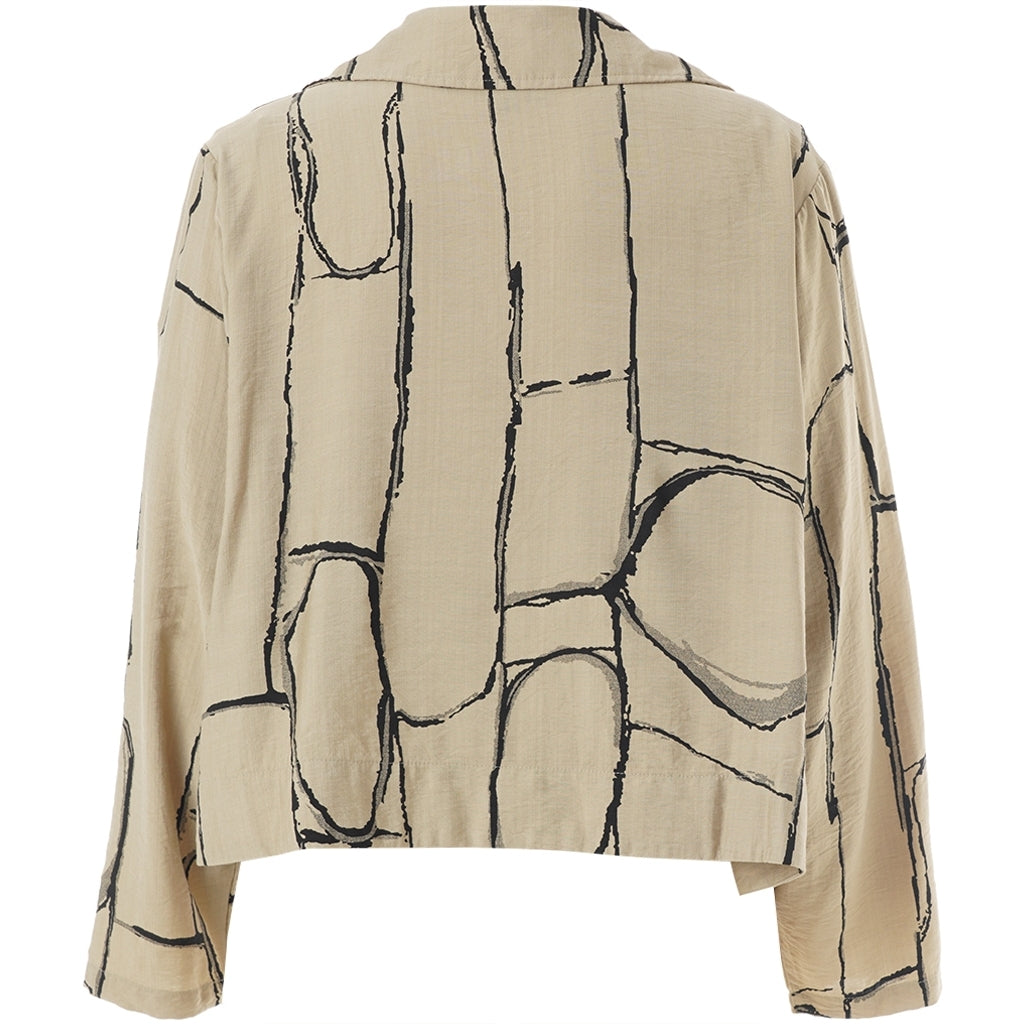 Gozzip Woman GSif Shirt Jacket Shirt Jacket Beige/sand