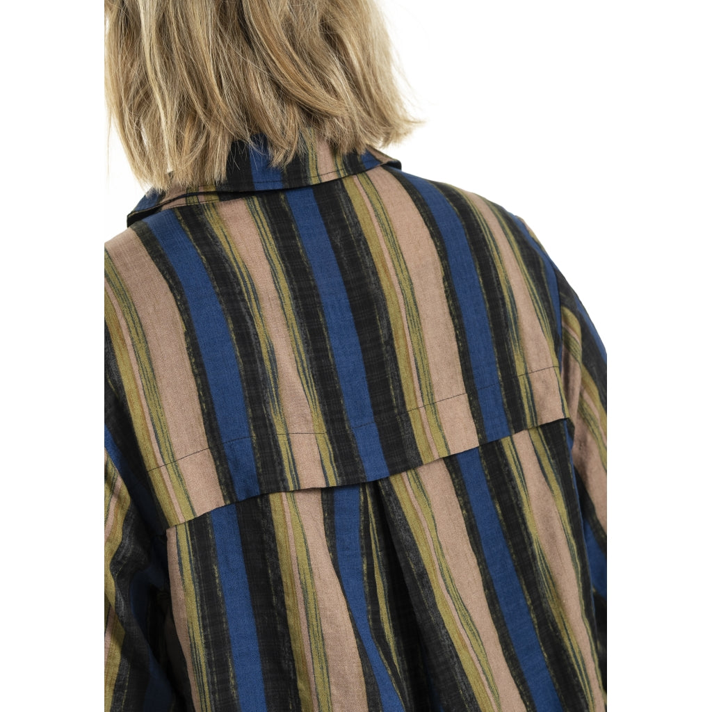 Gozzip Woman GSophia Shirt Blouse Shirt Blouse Multi colour stripes