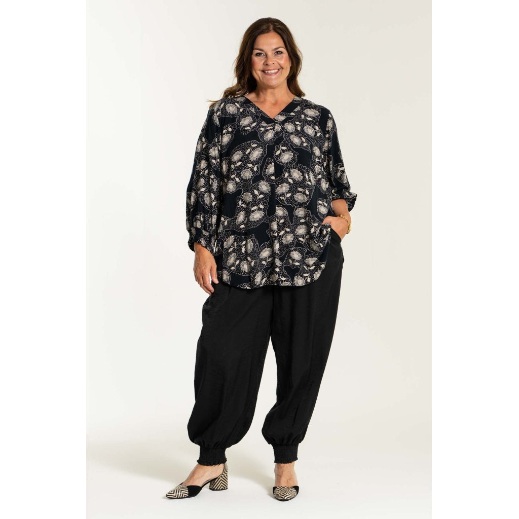 Gozzip Woman Lovise Ballon Pants Pants Black