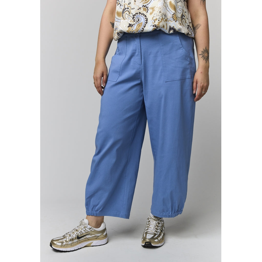 Gozzip Woman Clara Baggy pants Pants 1 Light Blue