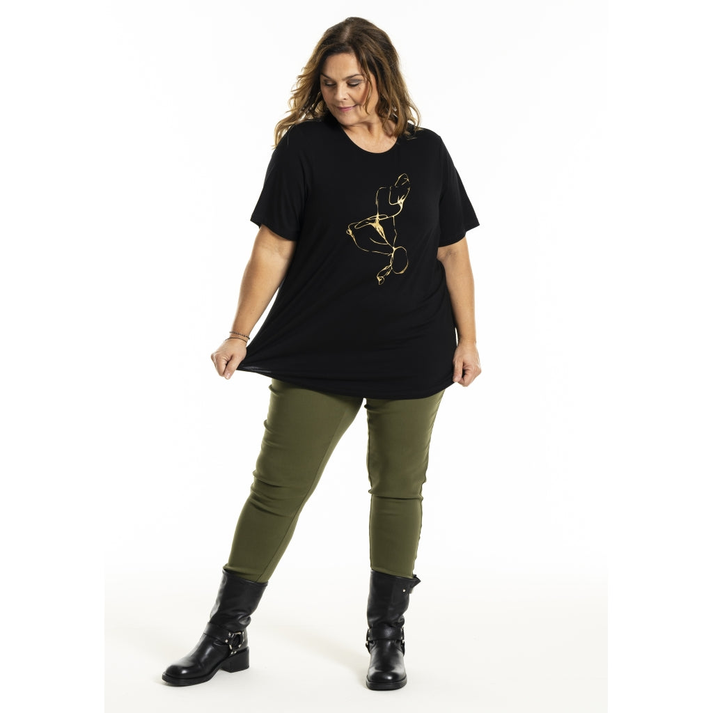 Gozzip Woman Clara Leggings Leggings Olive