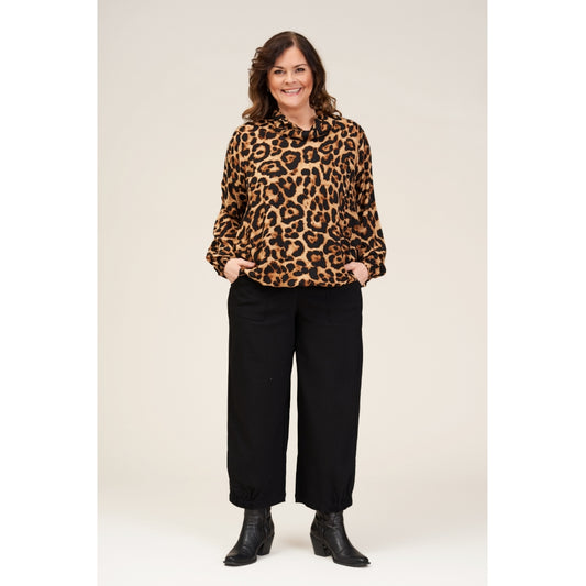 Gozzip Woman Elisa Blouse Blouse Animal print