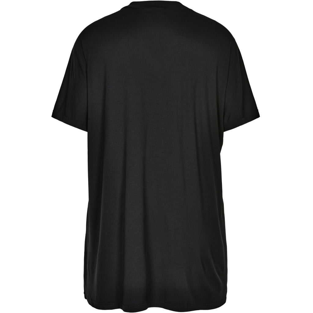 Gozzip Woman Ellen Tunic Tunic Black with white dots