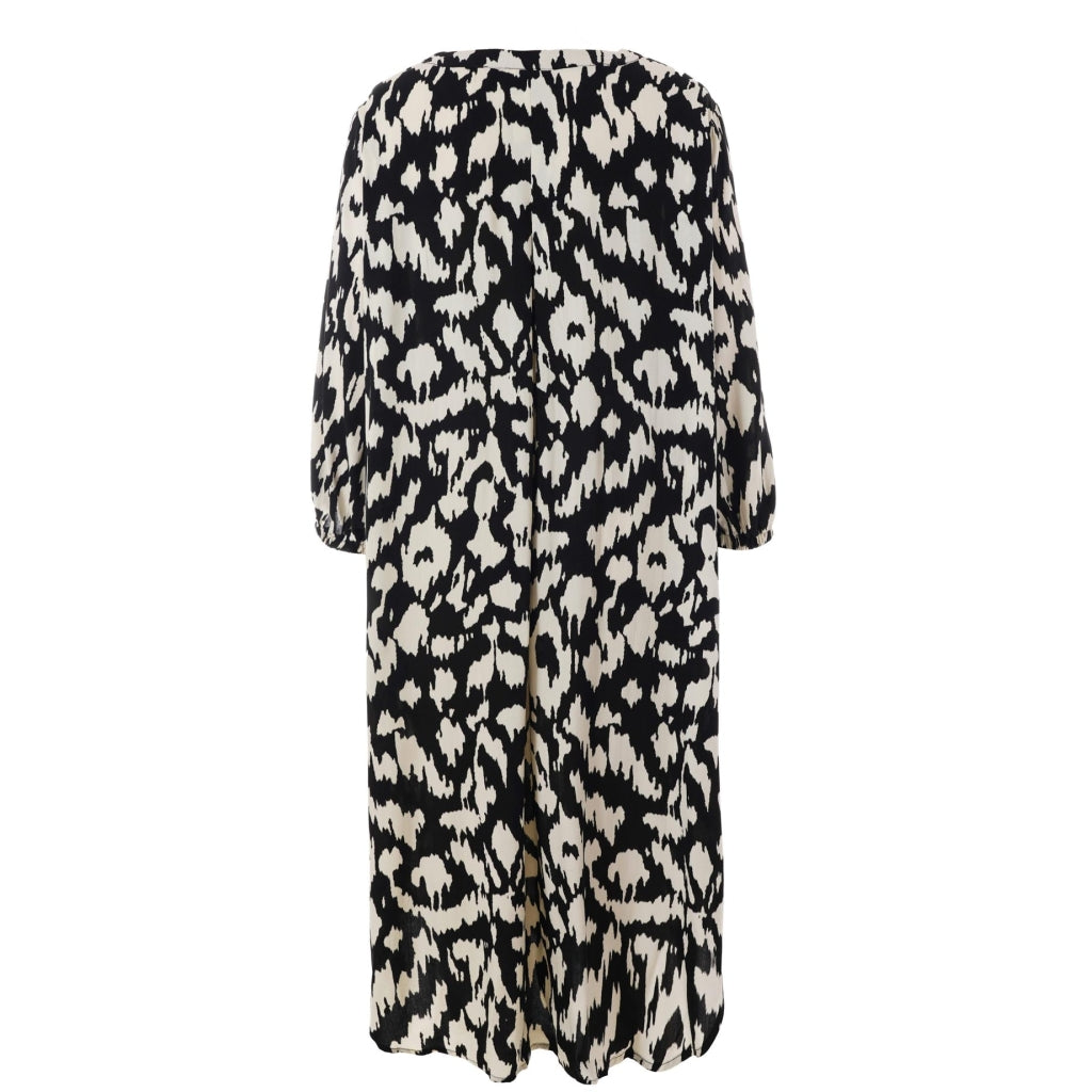 Gozzip Woman Else Dress Dress Black printed