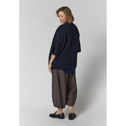 Gozzip Woman GAida Knit Cardigan Cardigan Navy