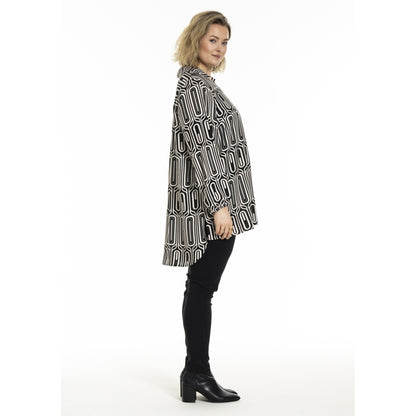 Gozzip Woman GAlberte Tunic Tunic Black/Offwhite