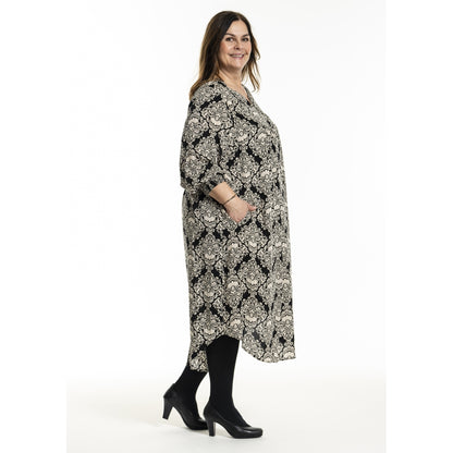 Gozzip Woman GAlice Dress Dress Black Print