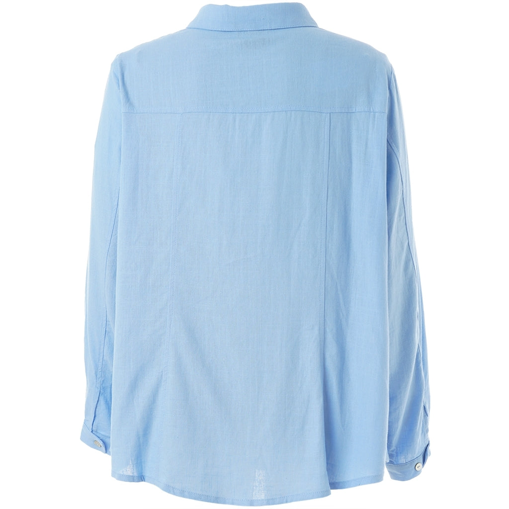 Gozzip Woman GAlma Shirt Shirt light Blue