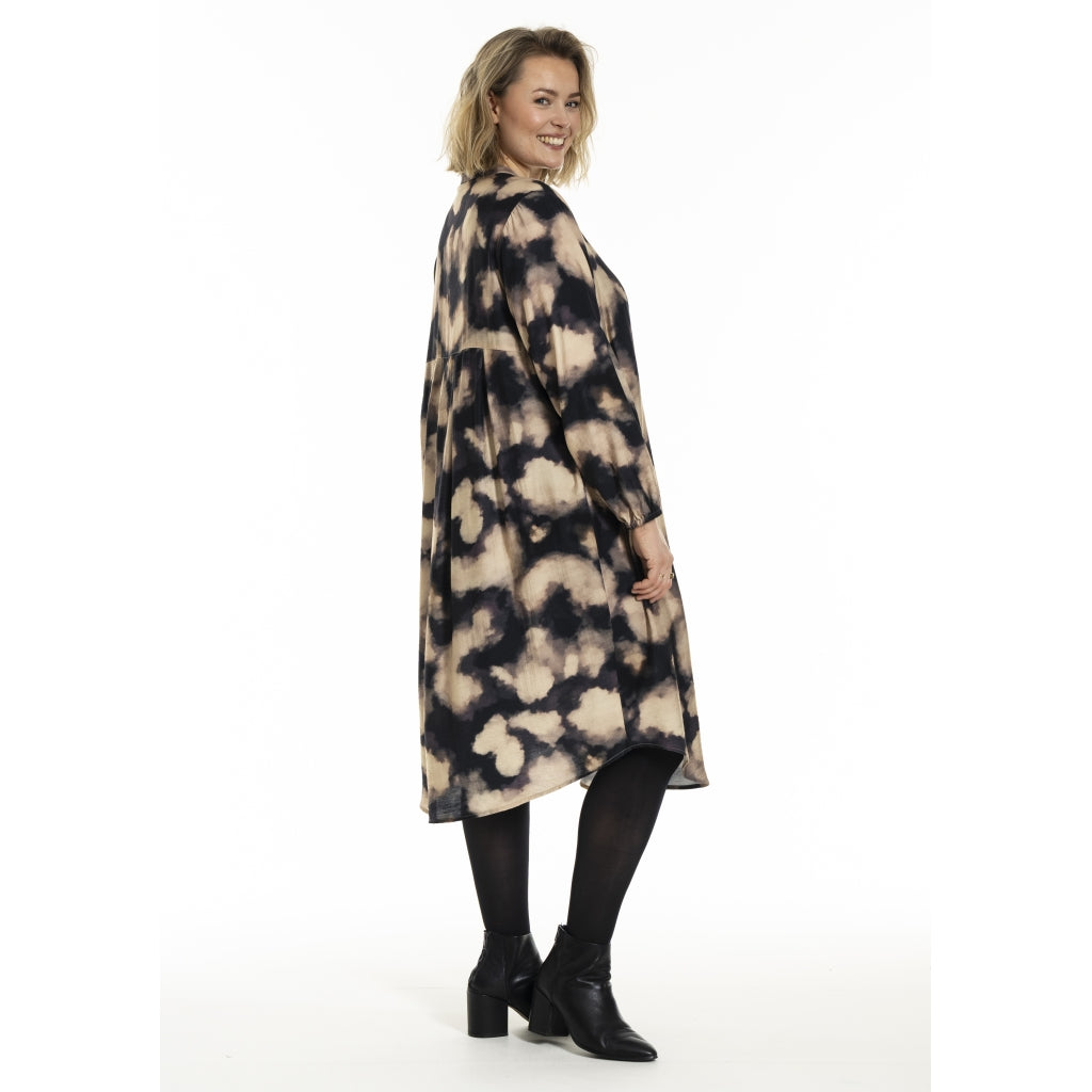 Gozzip Woman GAnja Dress Dress Black cloud