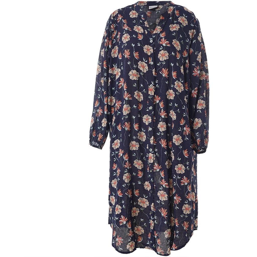 Gozzip Woman GAnja Dress Dress Navy Print