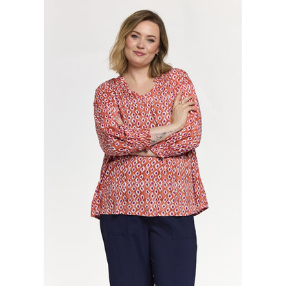 Gozzip Woman GAnnah Blouse Blouse Coral