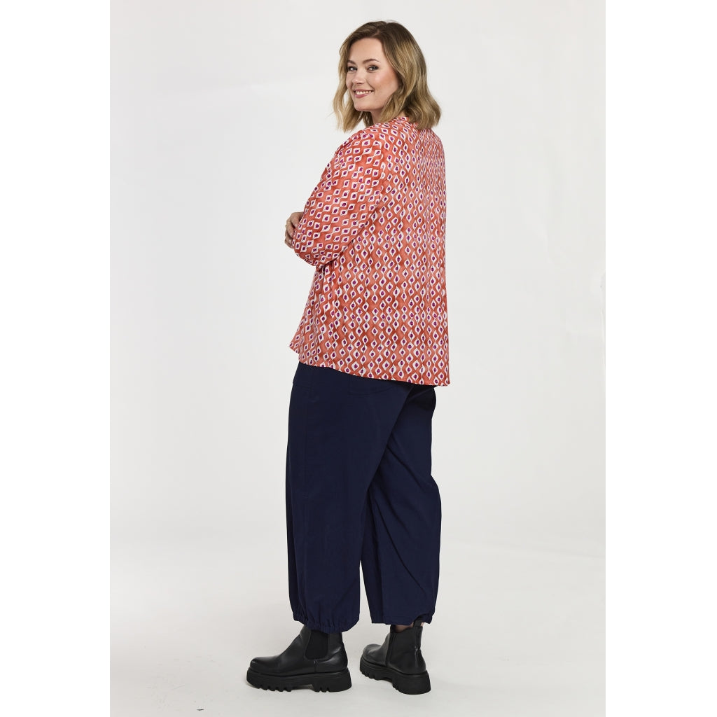 Gozzip Woman GAnnah Blouse Blouse Coral