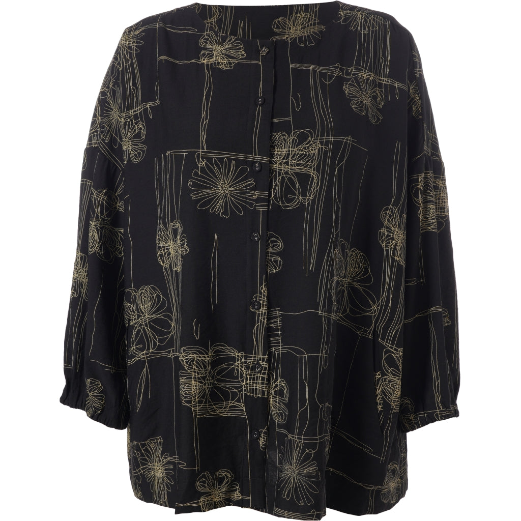 Gozzip Woman GAnnbrit Shirt Shirt Black