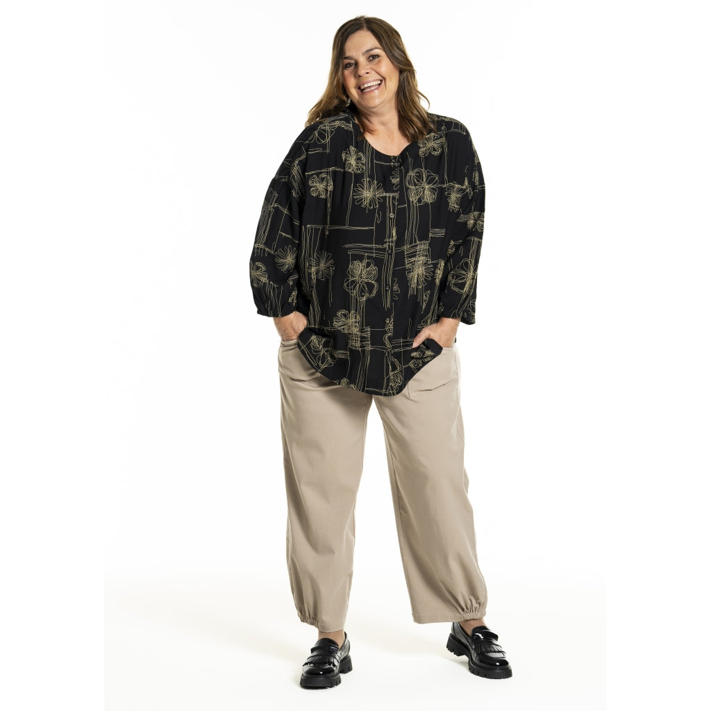Gozzip Woman GAnnbrit Shirt Shirt Black