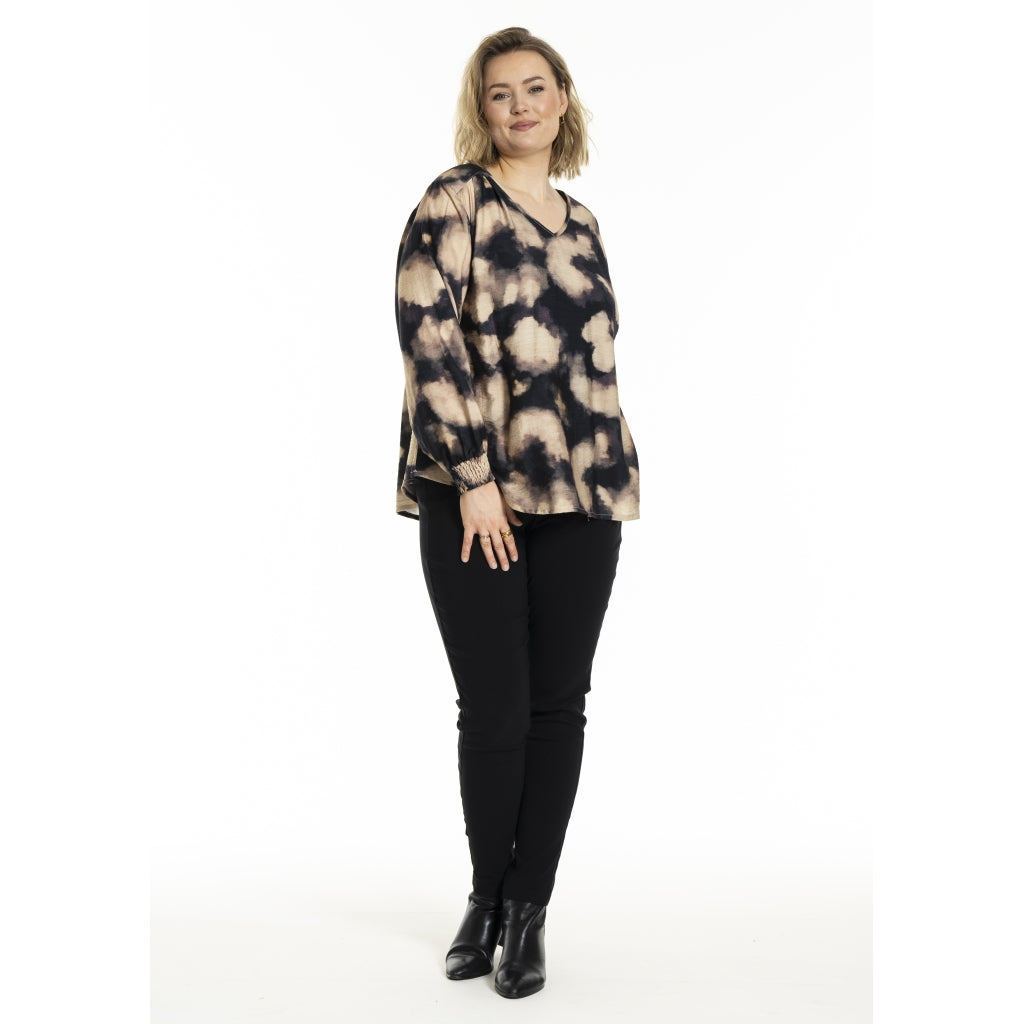 Gozzip Woman GAnnika Blouse Blouse Black cloud
