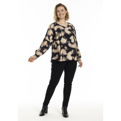 Gozzip Woman GAnnika Blouse Blouse Black cloud