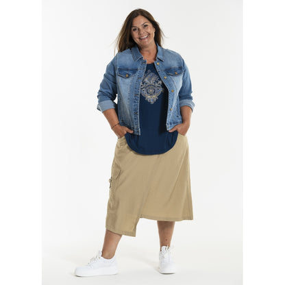 Gozzip Woman GAnnsofie Cargo Skirt Skirt Sand