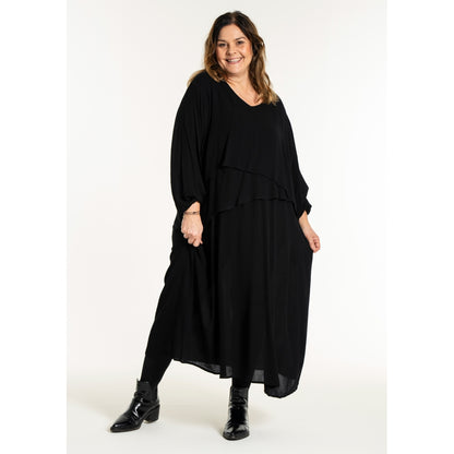 Gozzip Woman GAria Dress Dress Black