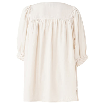 Gozzip Woman GAster Blouse Blouse Off-White