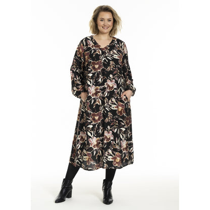 Gozzip Woman GAstrid Dress Dress Black Print