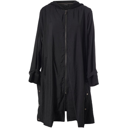 Gozzip Woman GAveny Jacket with hood Jacket Black